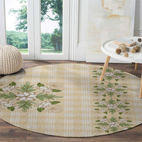 Melemele Ahiahia Hawai'i Palaka Squares Maile Leaf Round Carpet Flowers Hawaiian Quilt Patterns