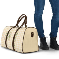 Melemele Ahiahia Hawai'i Palaka Squares Maile Leaf Travel Bag Flowers Hawaiian Quilt Patterns