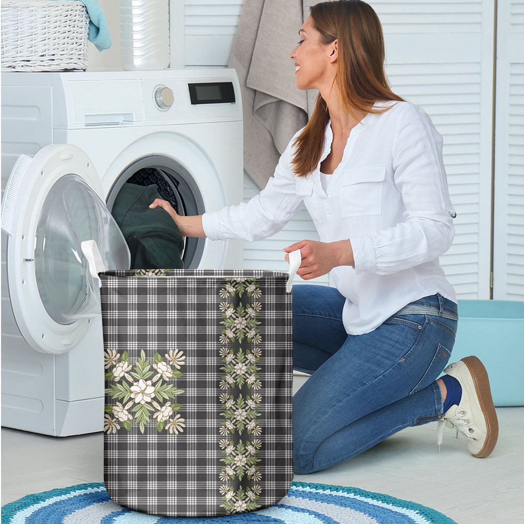 Pauli Hawai'i Palaka Squares Maile Leaf Laundry Basket Flowers Hawaiian Quilt Patterns
