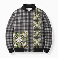 Pauli Hawai'i Palaka Squares Maile Leaf Bomber Puffer Jacket Flowers Hawaiian Quilt Patterns