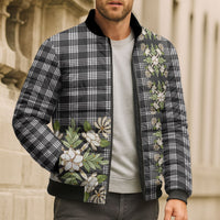 Pauli Hawai'i Palaka Squares Maile Leaf Bomber Puffer Jacket Flowers Hawaiian Quilt Patterns