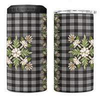 Pauli Hawai'i Palaka Squares Maile Leaf 4 in 1 Can Cooler Tumbler Flowers Hawaiian Quilt Patterns