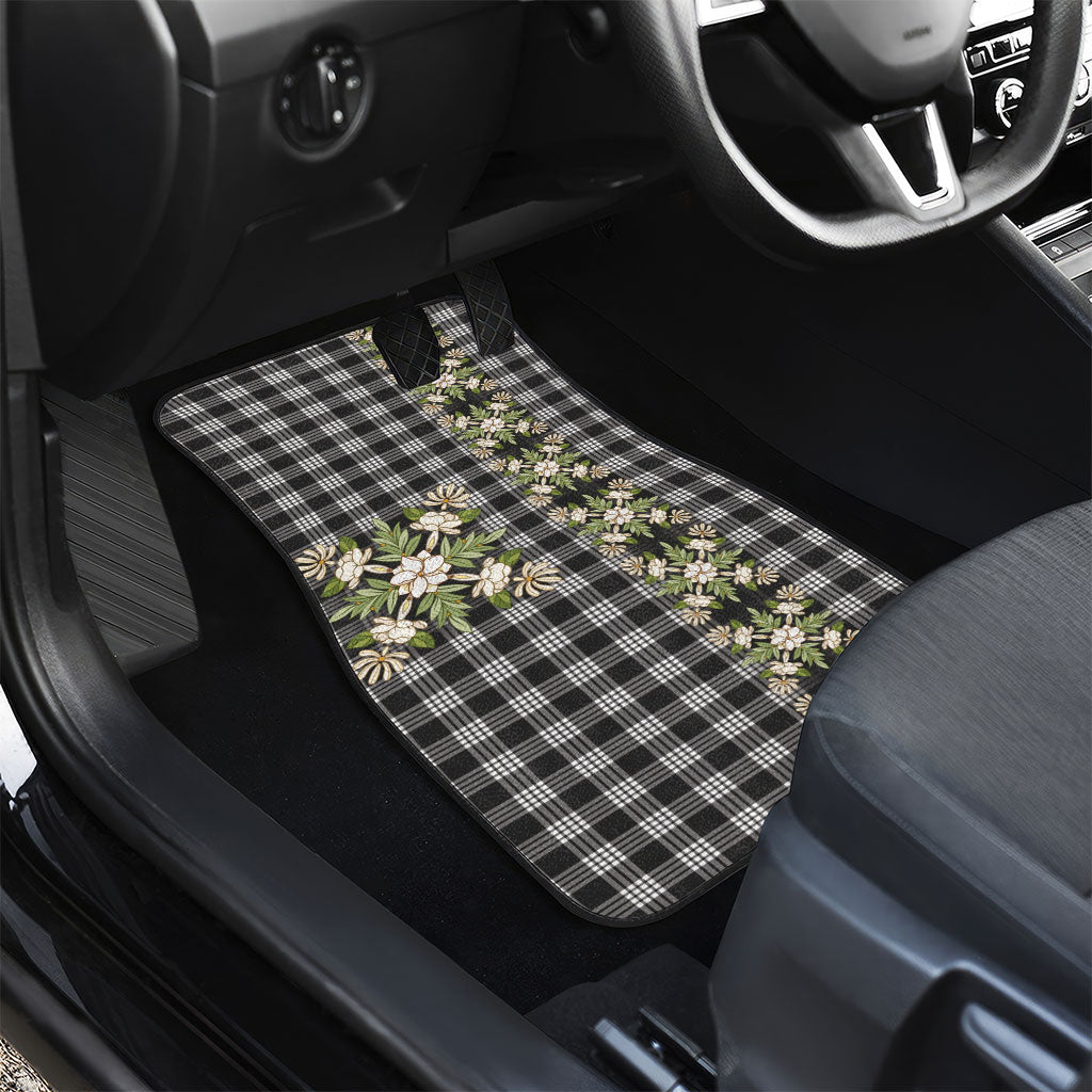 Pauli Hawai'i Palaka Squares Maile Leaf Car Mats Flowers Hawaiian Quilt Patterns