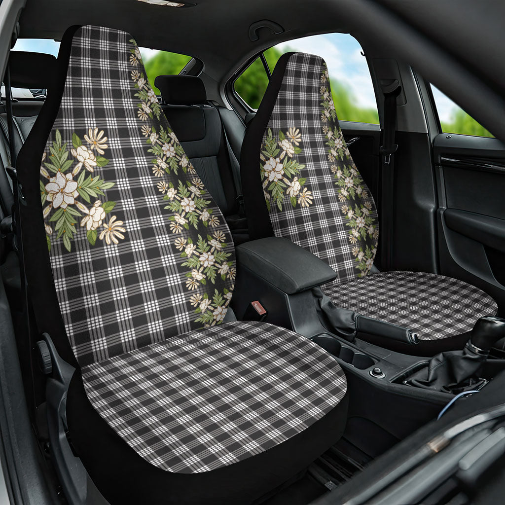Pauli Hawai'i Palaka Squares Maile Leaf Car Seat Cover Flowers Hawaiian Quilt Patterns