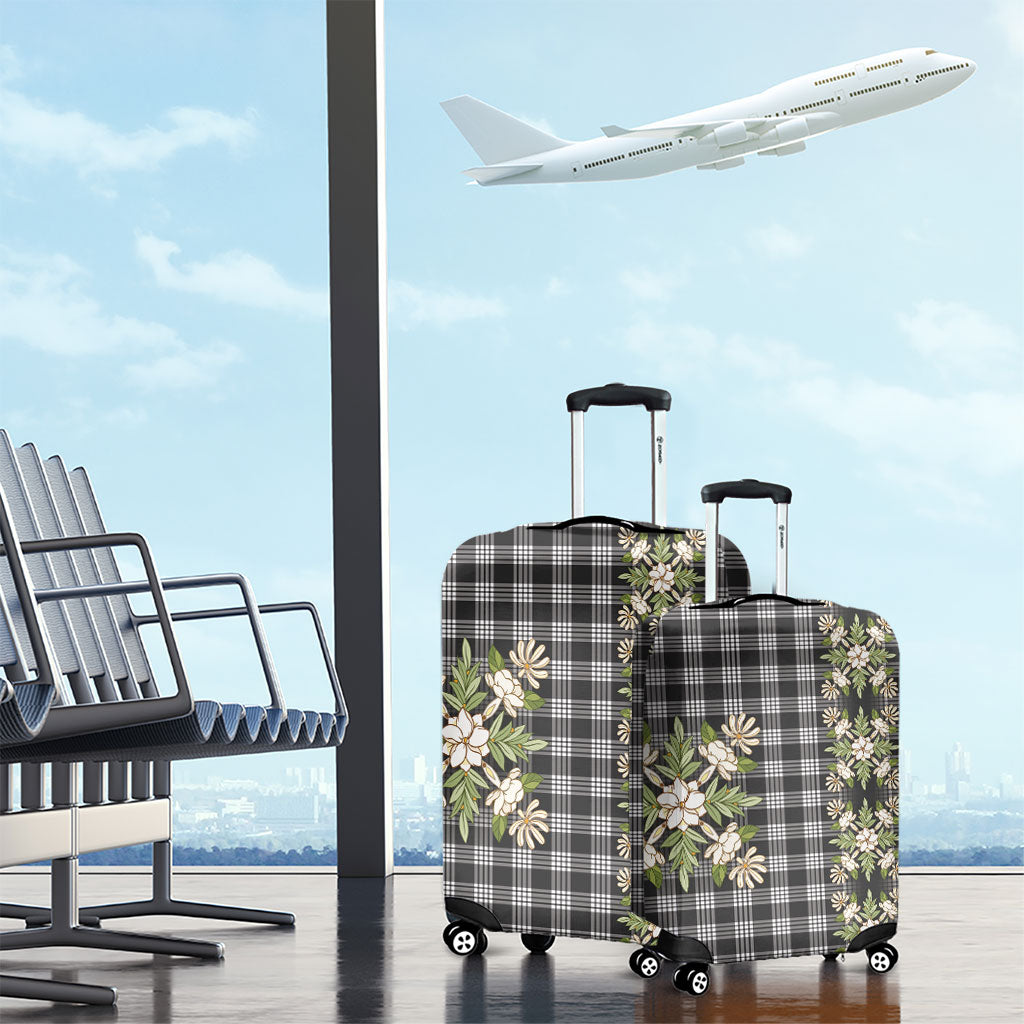 Pauli Hawai'i Palaka Squares Maile Leaf Luggage Cover Flowers Hawaiian Quilt Patterns