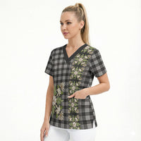 Pauli Hawai'i Palaka Squares Maile Leaf Scrub Top Flowers Hawaiian Quilt Patterns