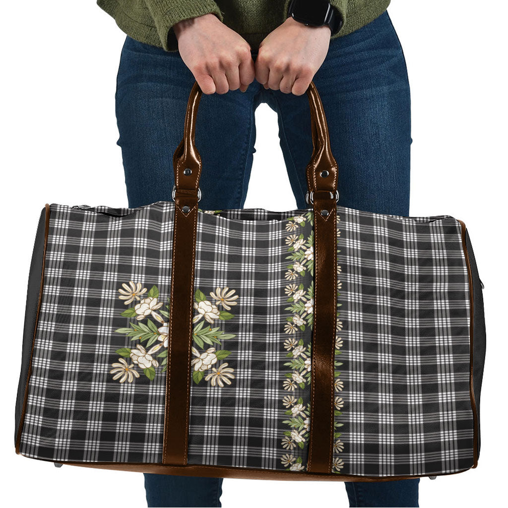Pauli Hawai'i Palaka Squares Maile Leaf Travel Bag Flowers Hawaiian Quilt Patterns