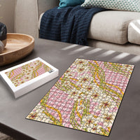 Akala Hamele Palaka Plumeria Puzzle Puakenikeni and Maile Lei