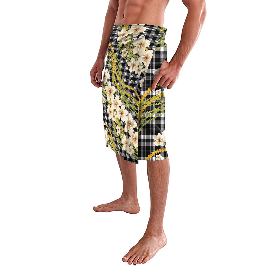 Ele'ele Hawai'i Palaka Plumeria Lavalava Puakenikeni and Maile Lei