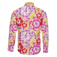 Palaka with Honu and Hibiscus Family Matching Long Sleeve Bodycon Dress and Hawaiian Shirt Hawaiian Heritage Spirit LT9 - Polynesian Pride
