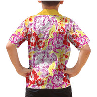Palaka with Honu and Hibiscus Family Matching Mermaid Dress and Hawaiian Shirt Hawaiian Heritage Spirit LT9 - Polynesian Pride