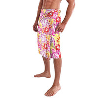 Palaka with Honu and Hibiscus Lavalava Hawaiian Heritage Spirit - Polynesian Pride