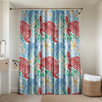 Palaka with Honu and Plumeria Bathroom Set Hawaiian Heritage Spirit - Polynesian Pride