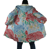 Palaka with Honu and Plumeria Cloak Hawaiian Heritage Spirit - Polynesian Pride