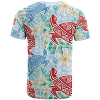 Palaka with Honu and Plumeria T Shirt Hawaiian Heritage Spirit - Polynesian Pride