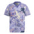 Purple Palaka Crane and Flowers Rugby Jersey Japan Heritage Spirit - Polynesian Pride