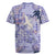 Purple Palaka Crane and Flowers Rugby Jersey Japan Heritage Spirit - Polynesian Pride