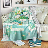 Japanese Kawaii Sushi Blanket Green Wagara Palaka This Is How I Roll