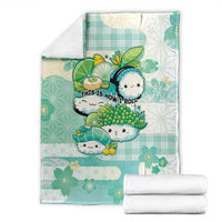 Japanese Kawaii Sushi Blanket Green Wagara Palaka This Is How I Roll