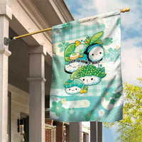 Japanese Kawaii Sushi Garden Flag Green Wagara Palaka This Is How I Roll