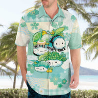 Personalized Japanese Kawaii Sushi Hawaiian Shirt Green Wagara Palaka This Is How I Roll