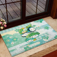 Japanese Kawaii Sushi Rubber Doormat Green Wagara Palaka This Is How I Roll