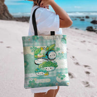 Japanese Kawaii Sushi Tote Bag Green Wagara Palaka This Is How I Roll