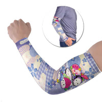 Personalized Japanese Kawaii Sushi Arm Sleeves Blue Wagara Palaka This Is How I Roll