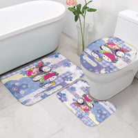 Japanese Kawaii Sushi Bathroom Set Blue Wagara Palaka This Is How I Roll LT9 - Polynesian Pride