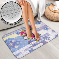 Japanese Kawaii Sushi Bathroom Set Blue Wagara Palaka This Is How I Roll LT9 - Polynesian Pride