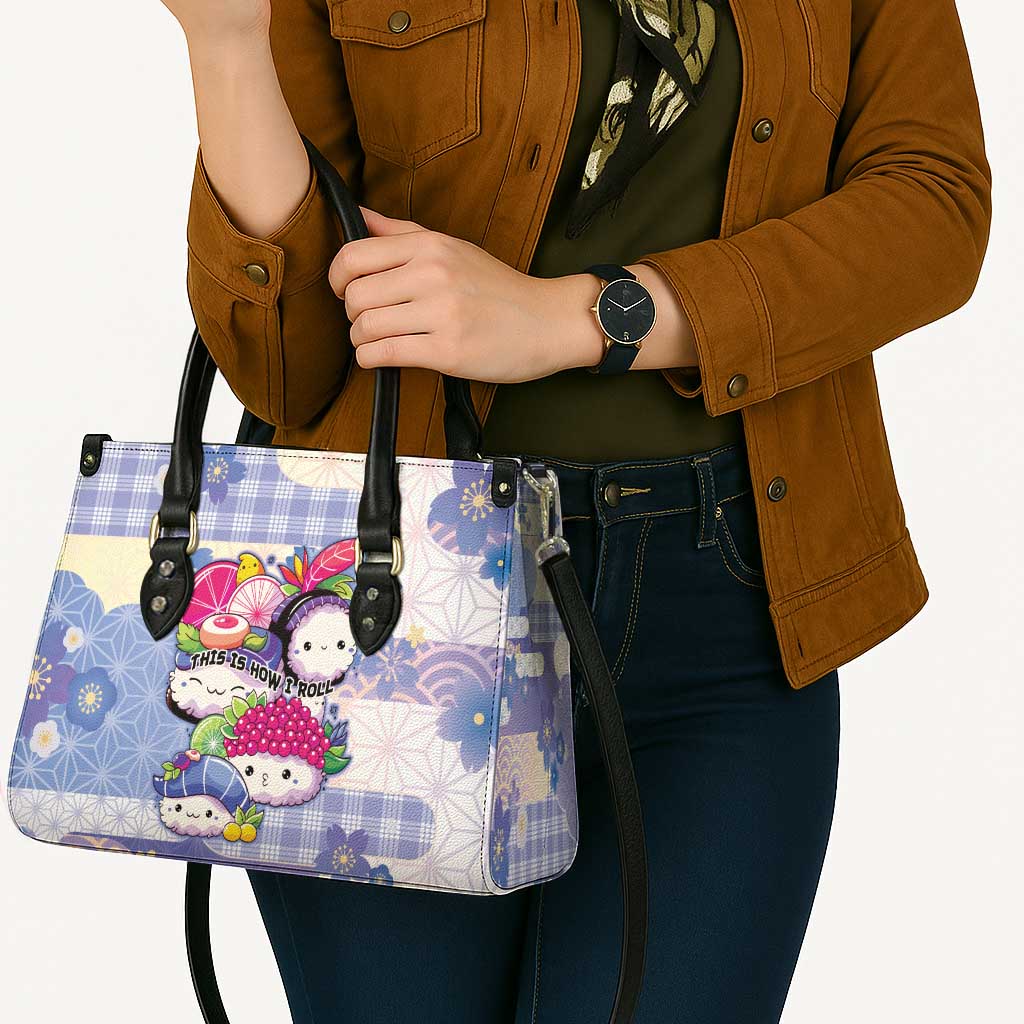 Japanese Kawaii Sushi Leather Bag Blue Wagara Palaka This Is How I Roll