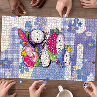 Japanese Kawaii Sushi Puzzle Blue Wagara Palaka This Is How I Roll