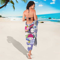 Japanese Kawaii Sushi Sarong Blue Wagara Palaka This Is How I Roll