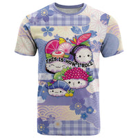 Personalized Japanese Kawaii Sushi T Shirt Blue Wagara Palaka This Is How I Roll