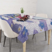 Japanese Kawaii Sushi Tablecloth Blue Wagara Palaka This Is How I Roll