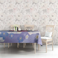 Japanese Kawaii Sushi Tablecloth Blue Wagara Palaka This Is How I Roll