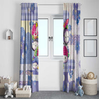Japanese Kawaii Sushi Window Curtain Blue Wagara Palaka This Is How I Roll