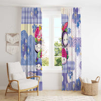 Japanese Kawaii Sushi Window Curtain Blue Wagara Palaka This Is How I Roll