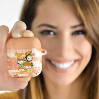 Japanese Kawaii Sushi AirPods Case Peach Wagara Palaka This Is How I Roll