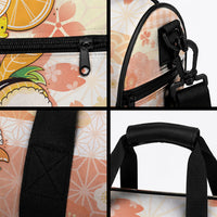 Japanese Kawaii Sushi Duffle Bag Peach Wagara Palaka This Is How I Roll LT9 - Polynesian Pride