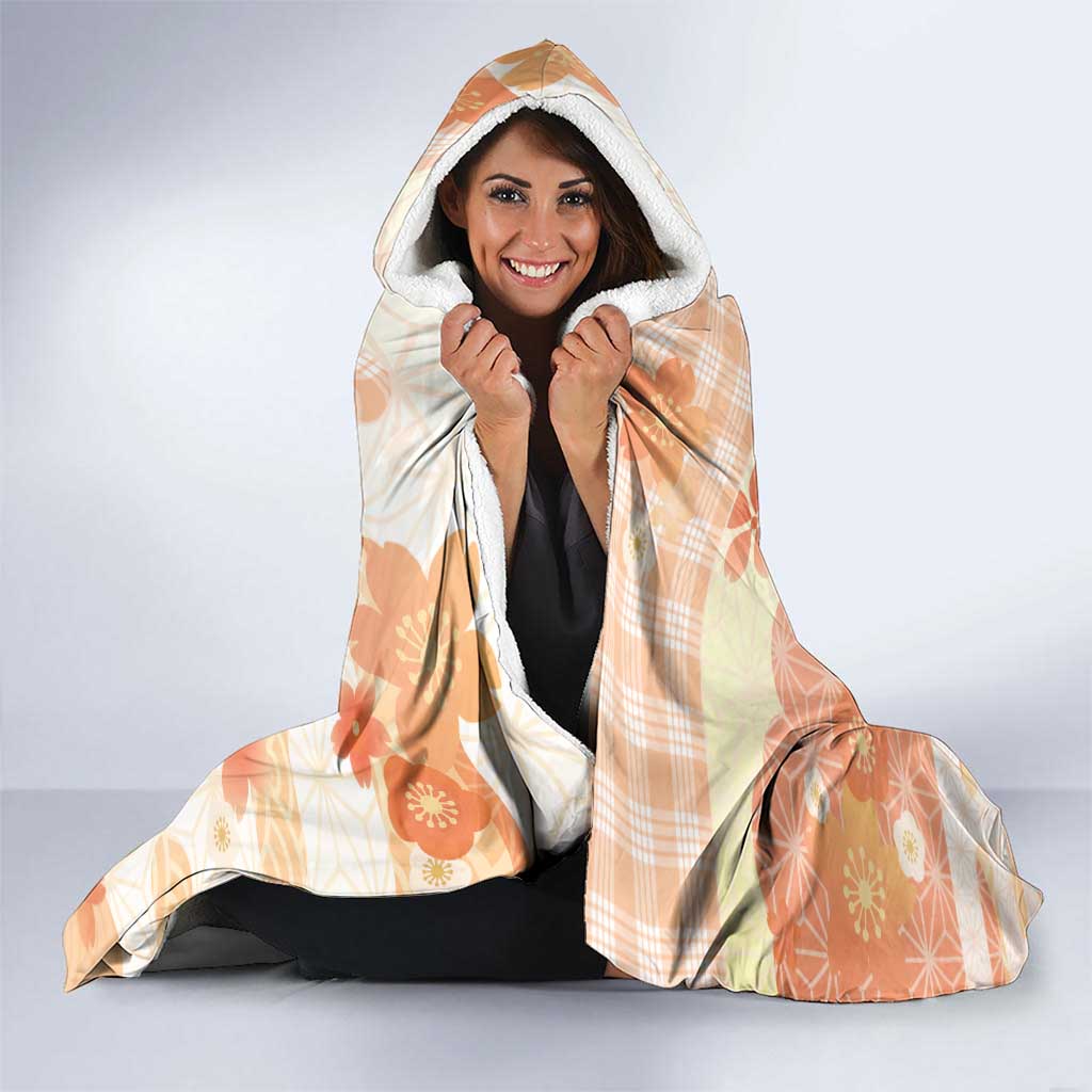 Japanese Kawaii Sushi Hooded Blanket Peach Wagara Palaka This Is How I Roll