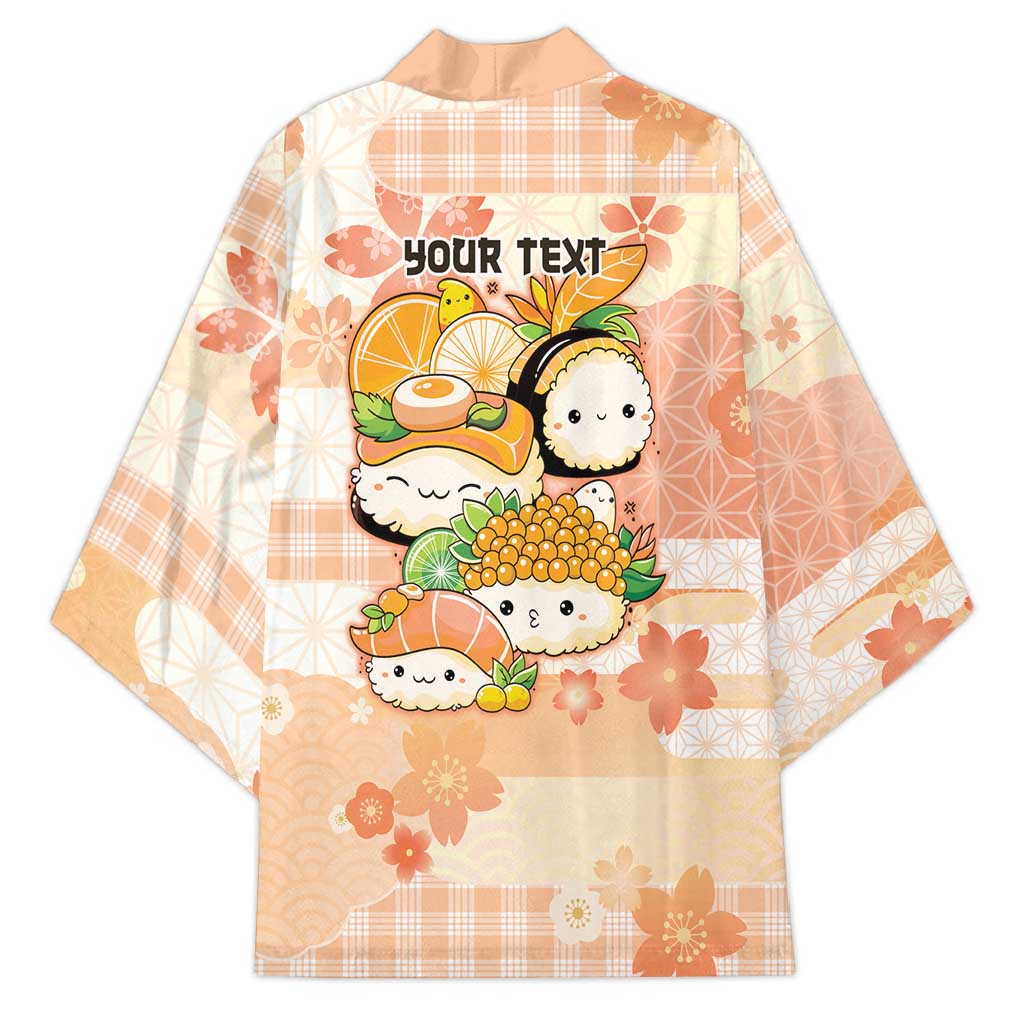 Personalized Japanese Kawaii Sushi Kimono Peach Wagara Palaka This Is How I Roll