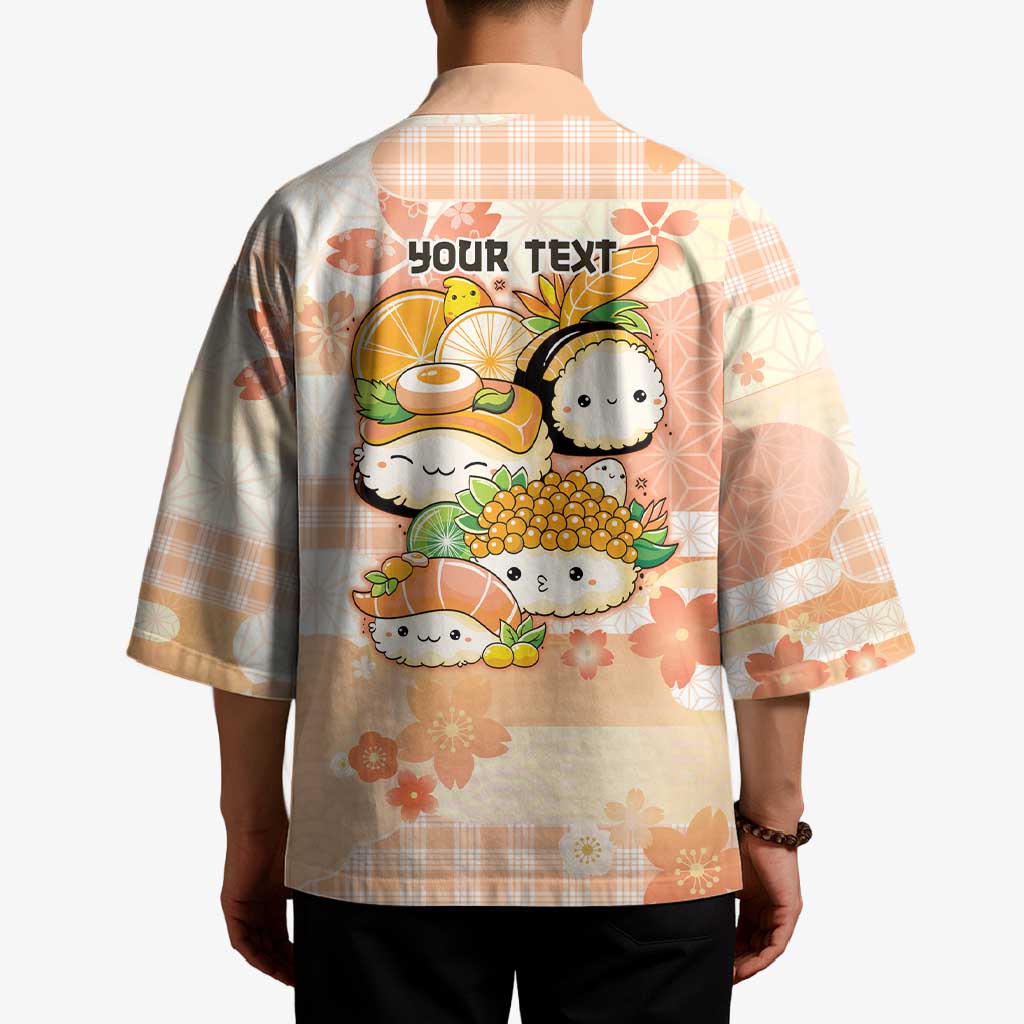 Personalized Japanese Kawaii Sushi Kimono Peach Wagara Palaka This Is How I Roll