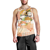 Personalized Japanese Kawaii Sushi Men Tank Top Peach Wagara Palaka This Is How I Roll