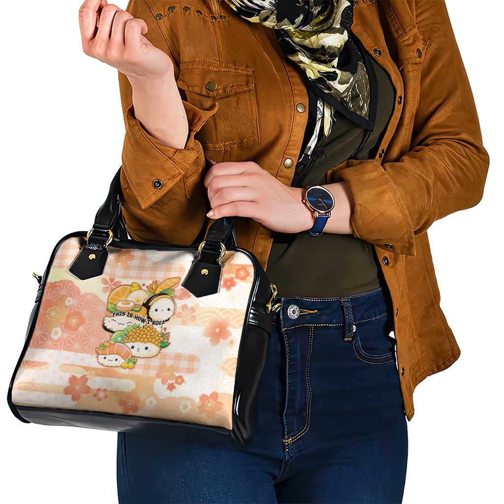 Japanese Kawaii Sushi Shoulder Handbag Peach Wagara Palaka This Is How I Roll