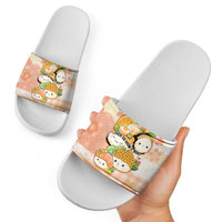 Japanese Kawaii Sushi Slide Sandals Peach Wagara Palaka This Is How I Roll