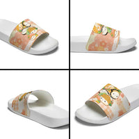 Japanese Kawaii Sushi Slide Sandals Peach Wagara Palaka This Is How I Roll