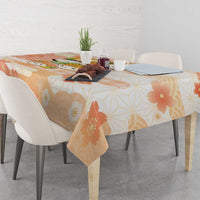 Japanese Kawaii Sushi Tablecloth Peach Wagara Palaka This Is How I Roll