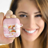 Japanese Kawaii Sushi AirPods Case Pink Wagara Palaka This Is How I Roll