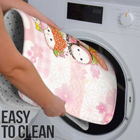 Japanese Kawaii Sushi Bathroom Set Pink Wagara Palaka This Is How I Roll LT9 - Polynesian Pride